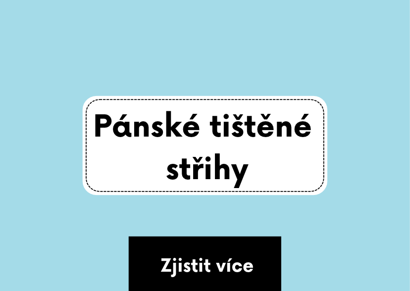 Pánské tištěné střihy